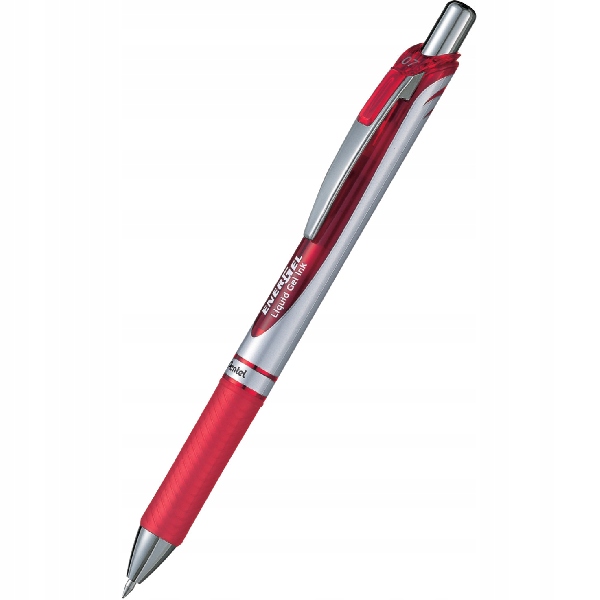

Pióro kulkowe czerwony Pentel Energel 0,7 mm BL77