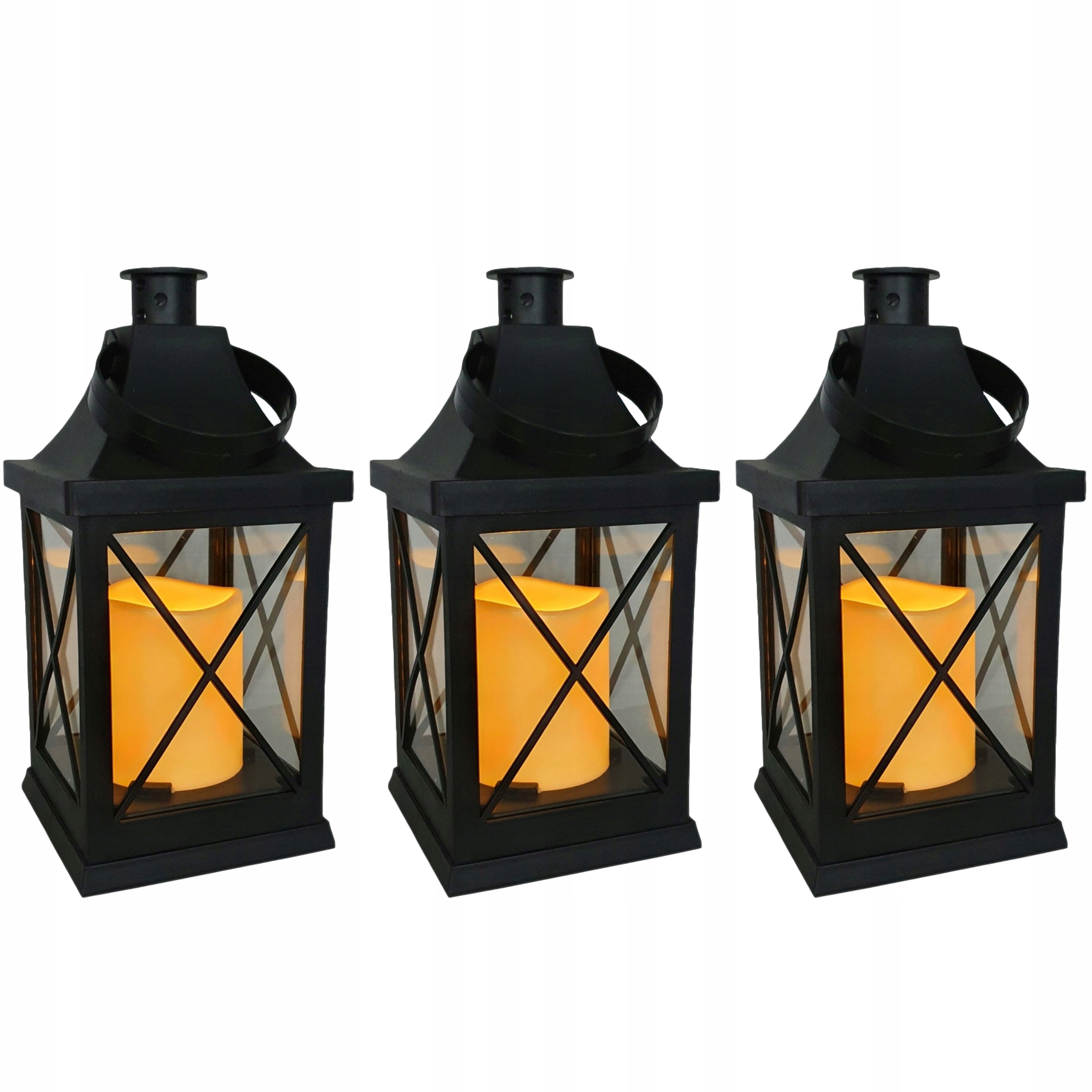 

Znicz Latarenka Led Świeca na baterię Lampion 3x