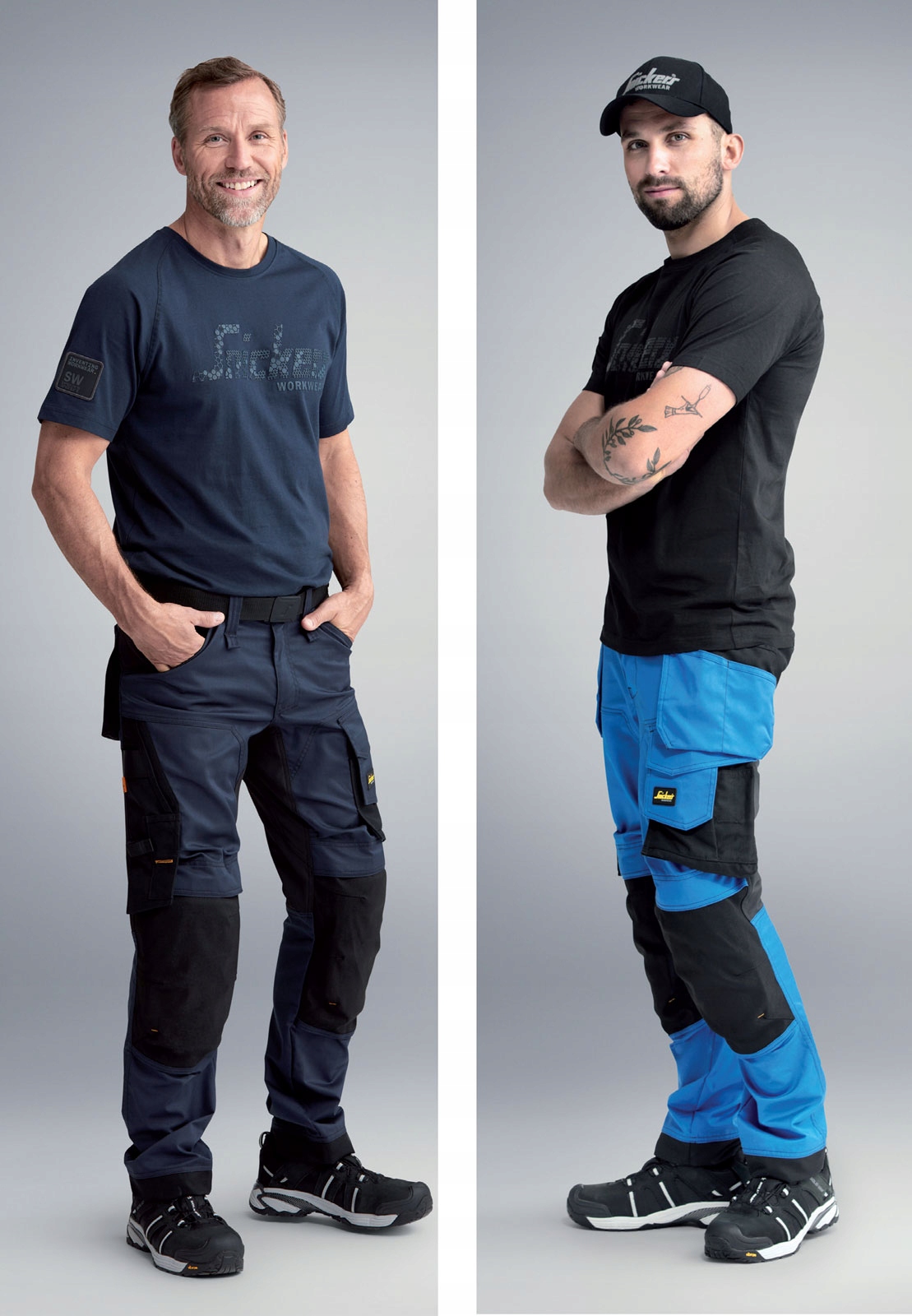 Spodnie robocze Snickers 6241 Stretch r. 104 navy NAJPOPULARNIEJSZY model Model Allround Stretch