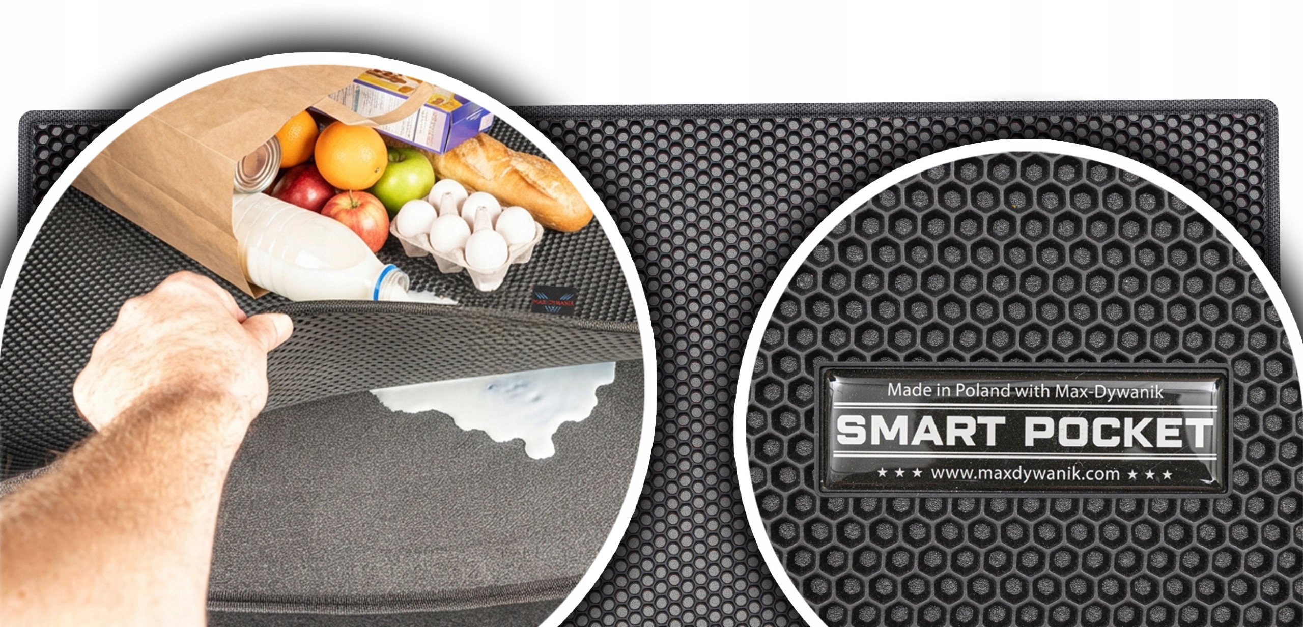 Audi Q7 I Suv od roku 2006-2015 Vložka do zavazadlového prostoru Eva Smart Pocket