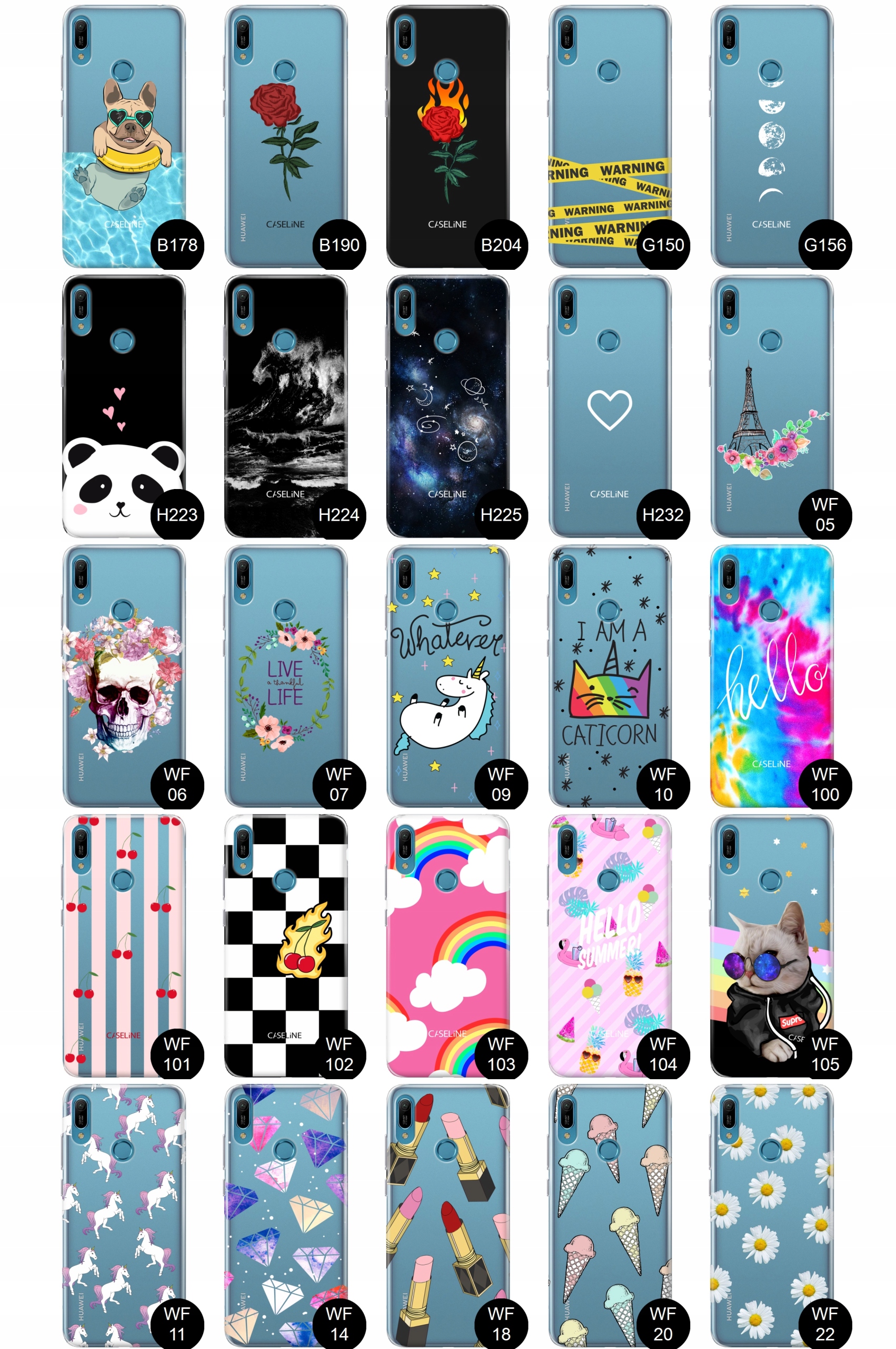 Etui do Huawei Y6 Prime 2019 case wzory