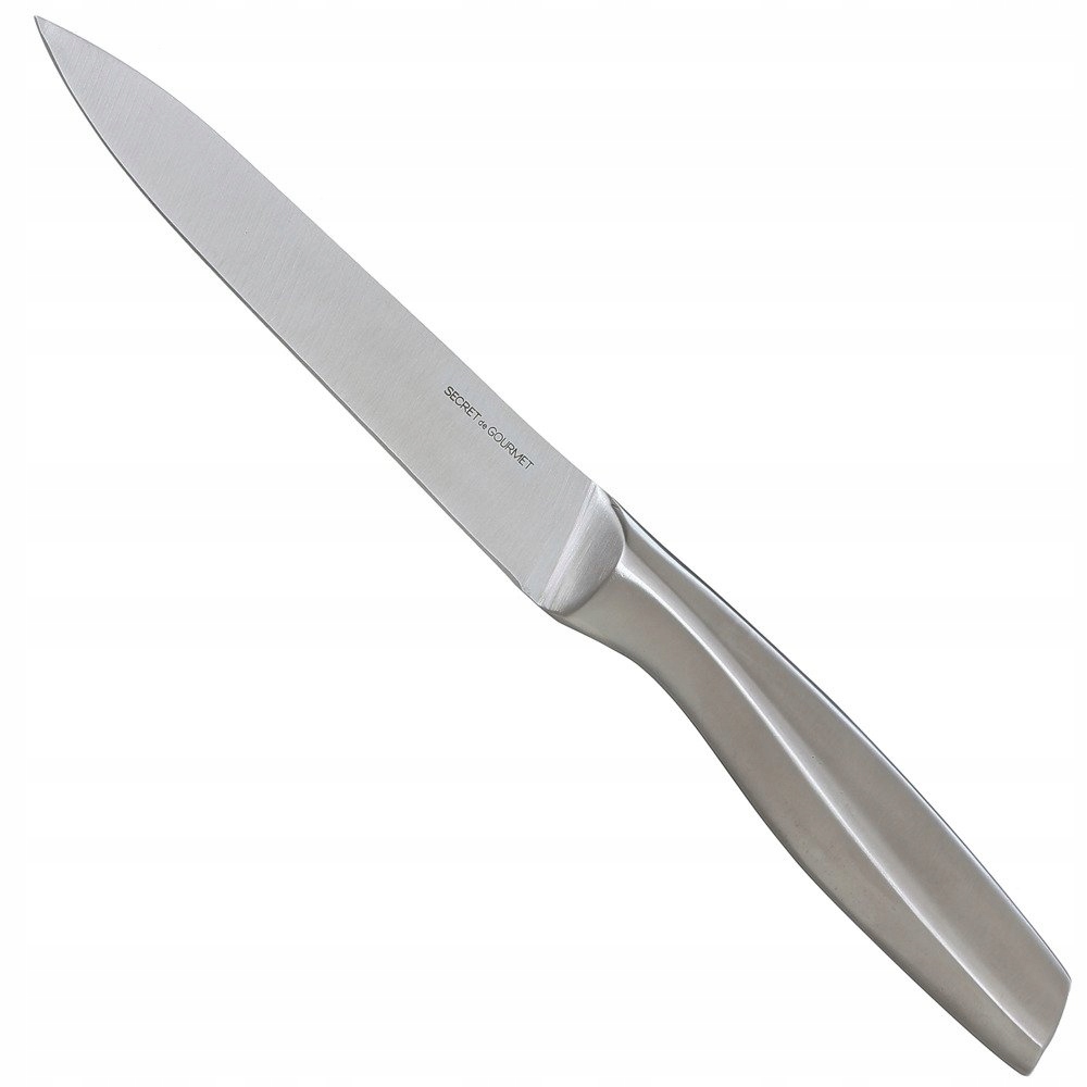 

Srebrny Nóż Ze Stali Nierdzewnej Do Krojenia 23 cm