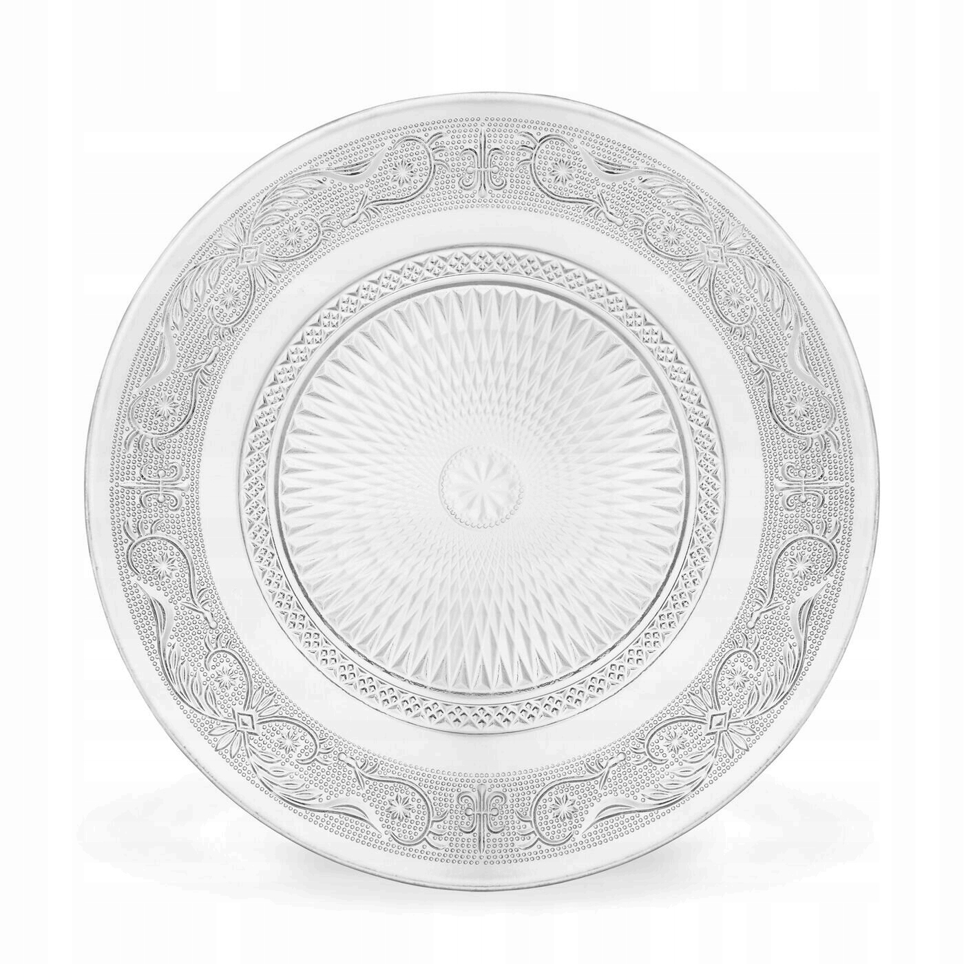 

Szklany Deserowy Talerzyk 18CM Piatto Tadar