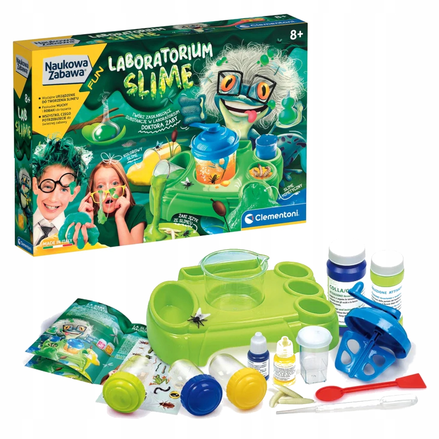

Clementoni Naukowa Zabawa Laboratorium Slime 50726