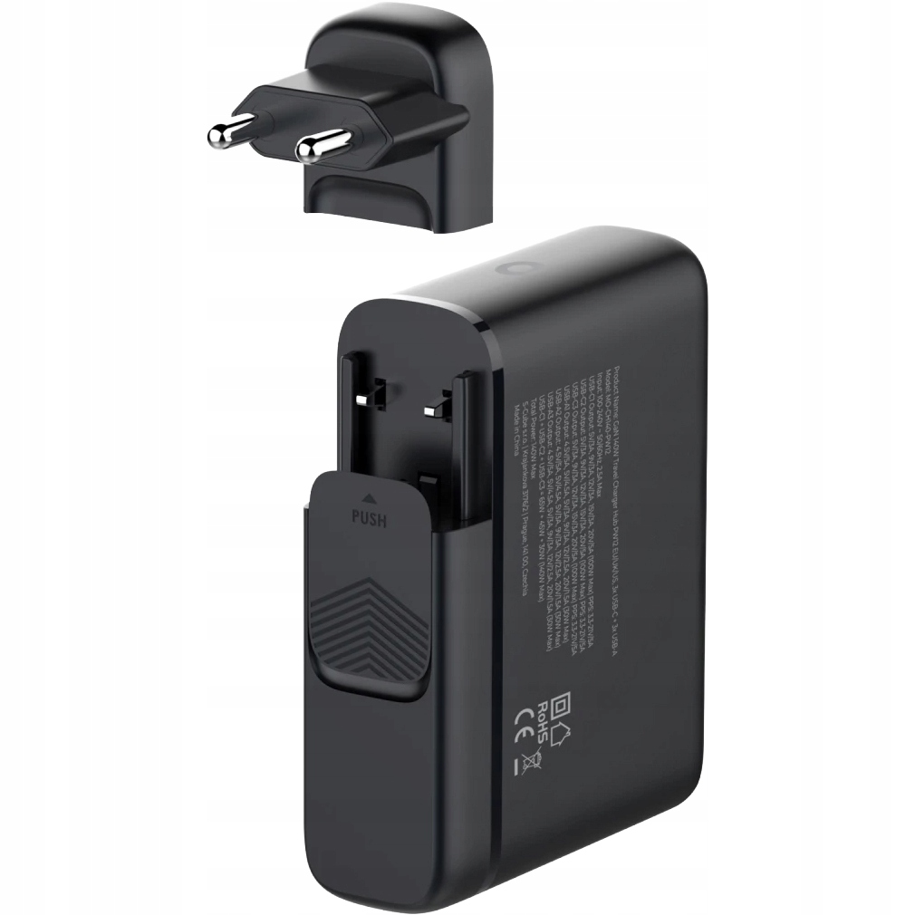 Cestovní stolní nabíječka Hub s adaptéry 140W Mobile Origin Usb-c, výkonná