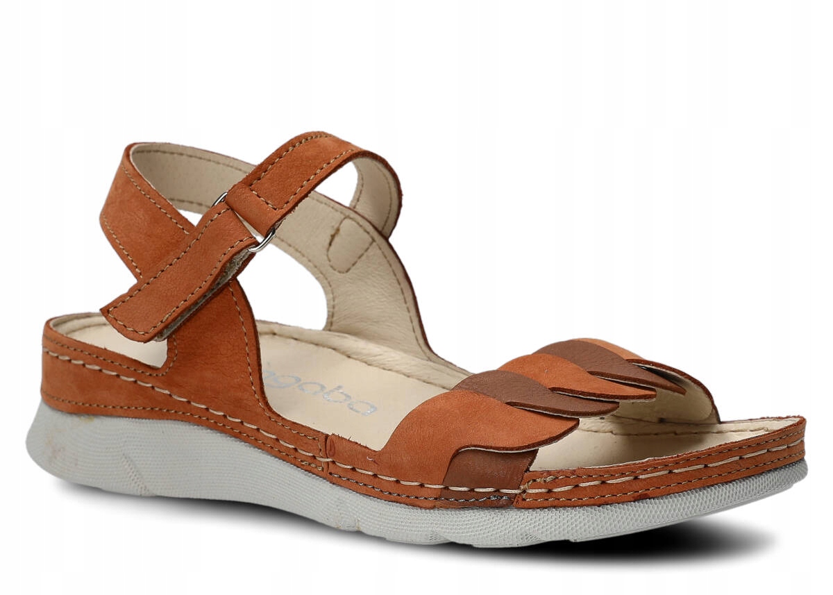 Nagaba 101 Rudý Samuel Dámský Sandál Velikost 36