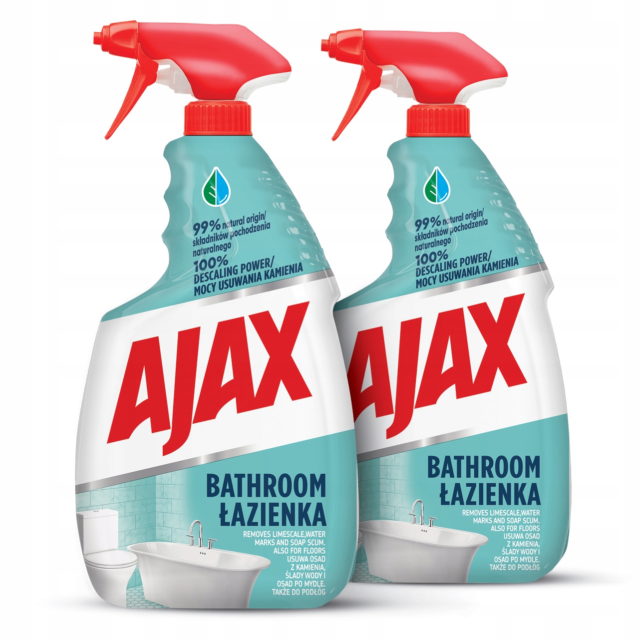 

Ajax Łazienka spray do czyszczenia 2x750 ml