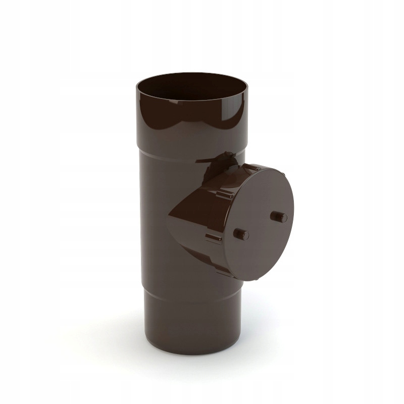 REWIZJA do rury spustowej PVC GAMRAT 110 mm BRĄZ