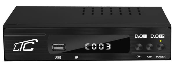Tuner dekoder DVB-T2 H.265 HEVC LTC DVB301+WiFi EAN (GTIN) 5902270776492