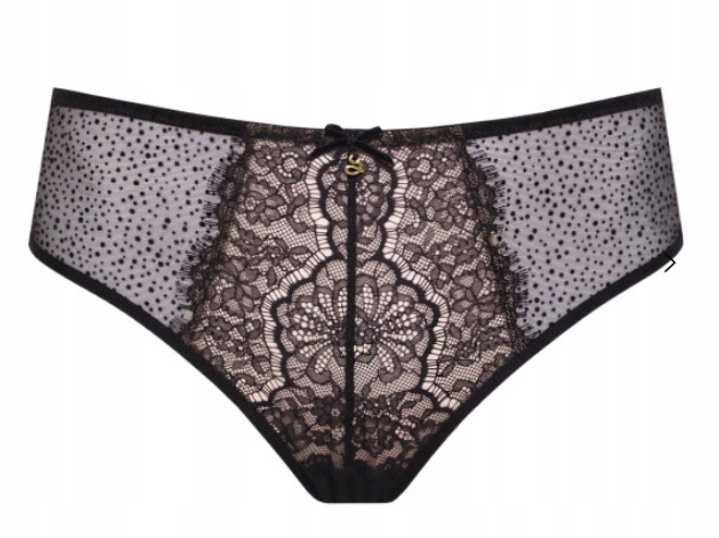 Samanta Kalhotky Lara Tanga M400 Černé 2XL/44