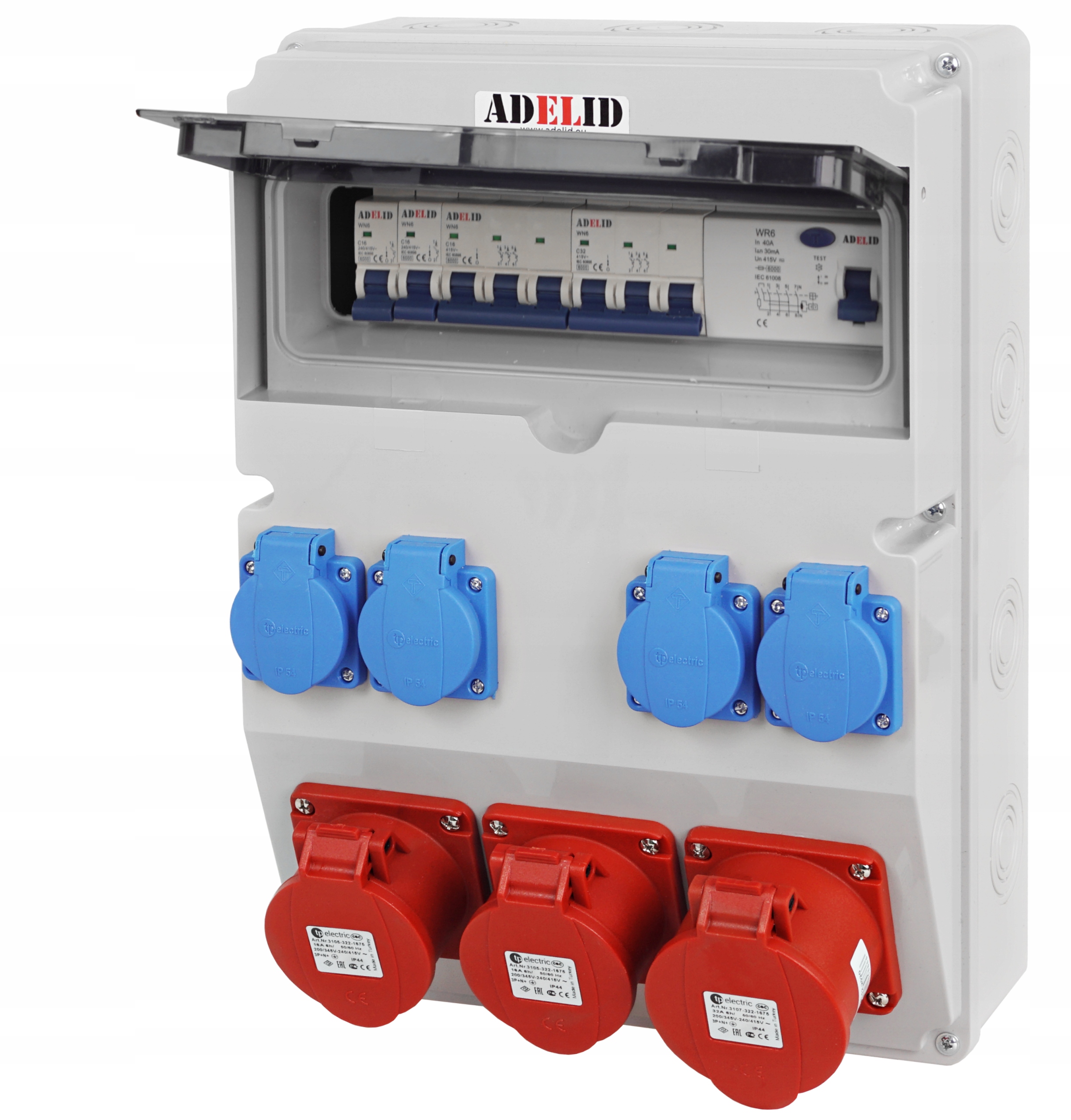 ROZDZIELNICA ROZDZIELNIA BUDOWLANA 2X16/5 1X32/5