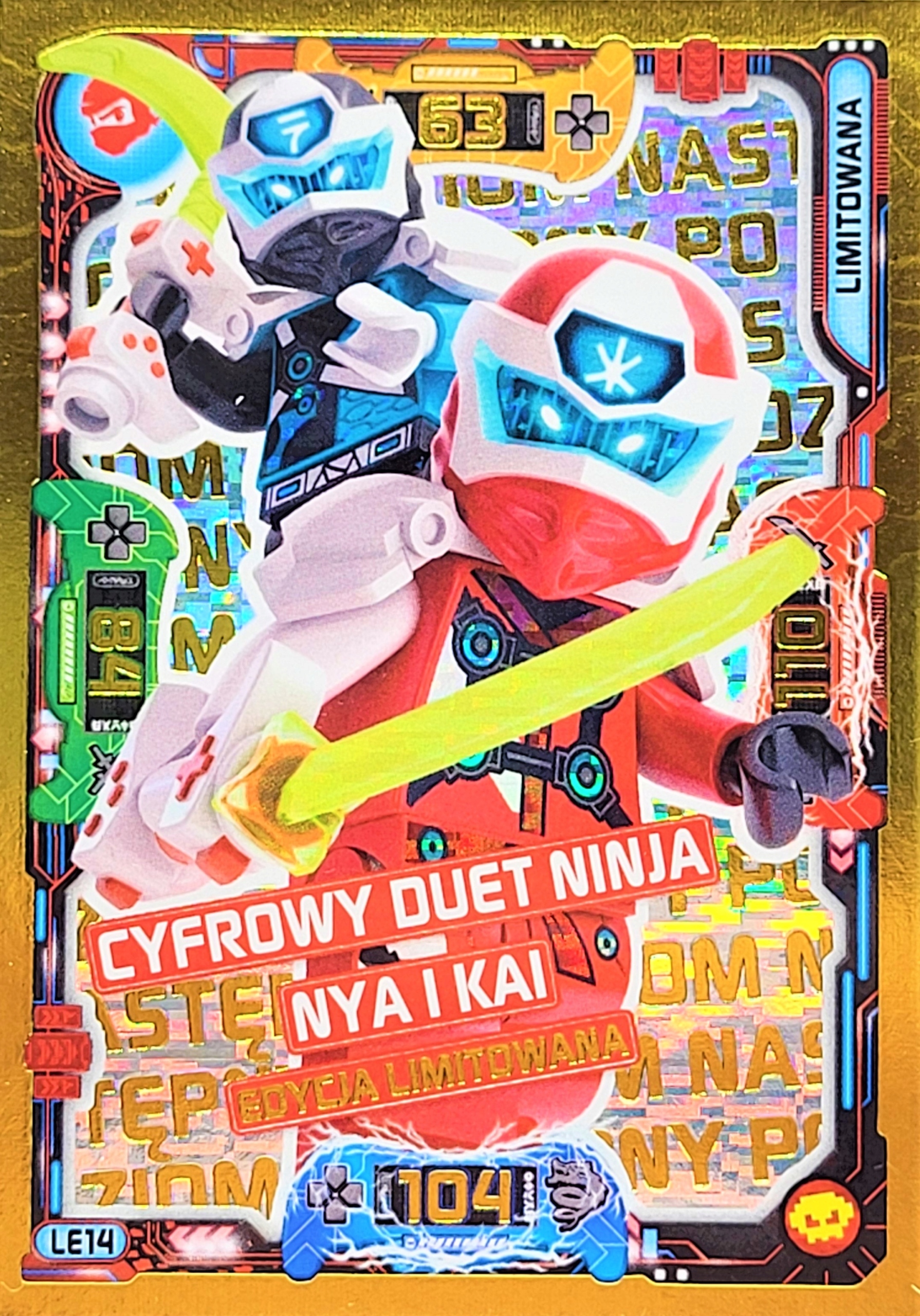 Lego Ninjago Karta Limitowana Seria 5 LE14