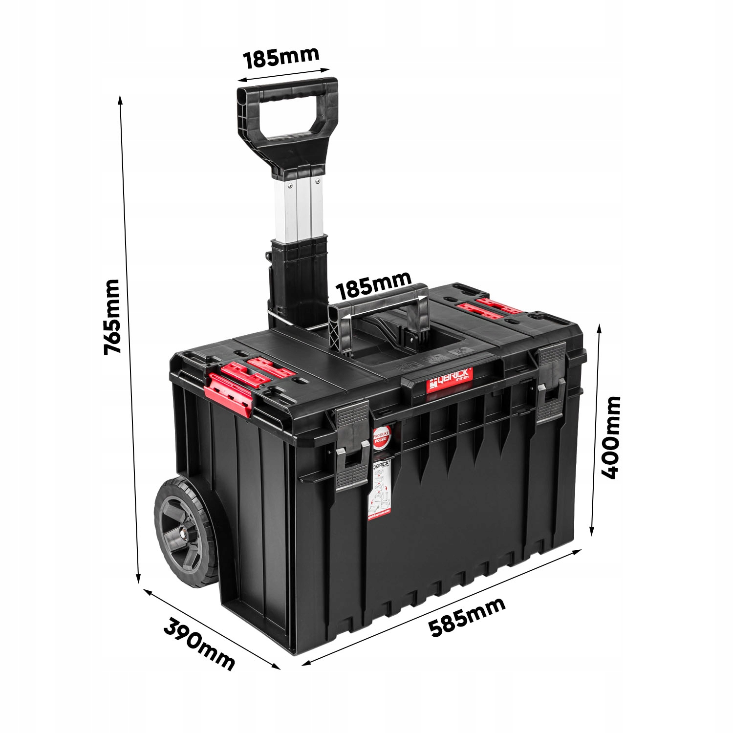 Mobilna Skrzynka narzedziowa Qbrick One Cart BASIC Kind wheelbox