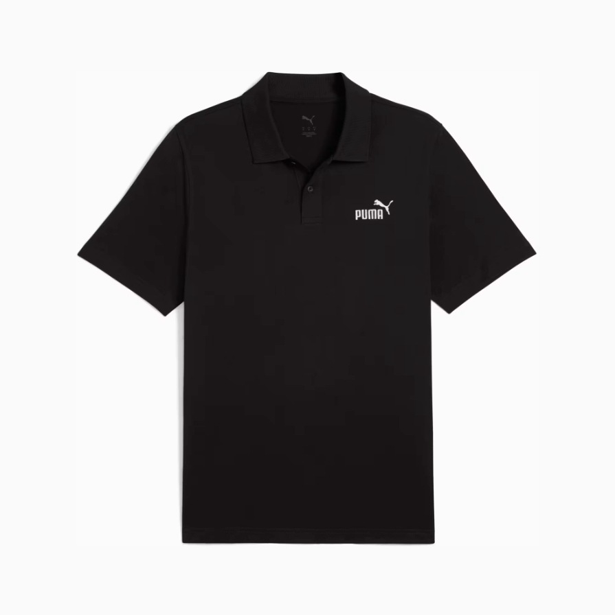 Tričko Pánské Polo Puma Černá Polovina s límcem 682556 01 vel. 2XL
