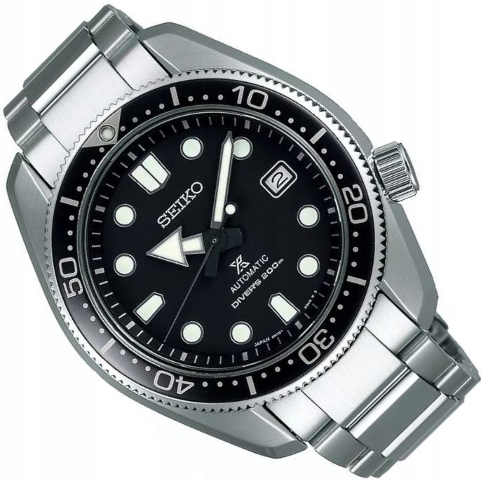 Automatický Diver Vintage Pánské Hodinky Seiko SPB077J1EST Safír Luma Data