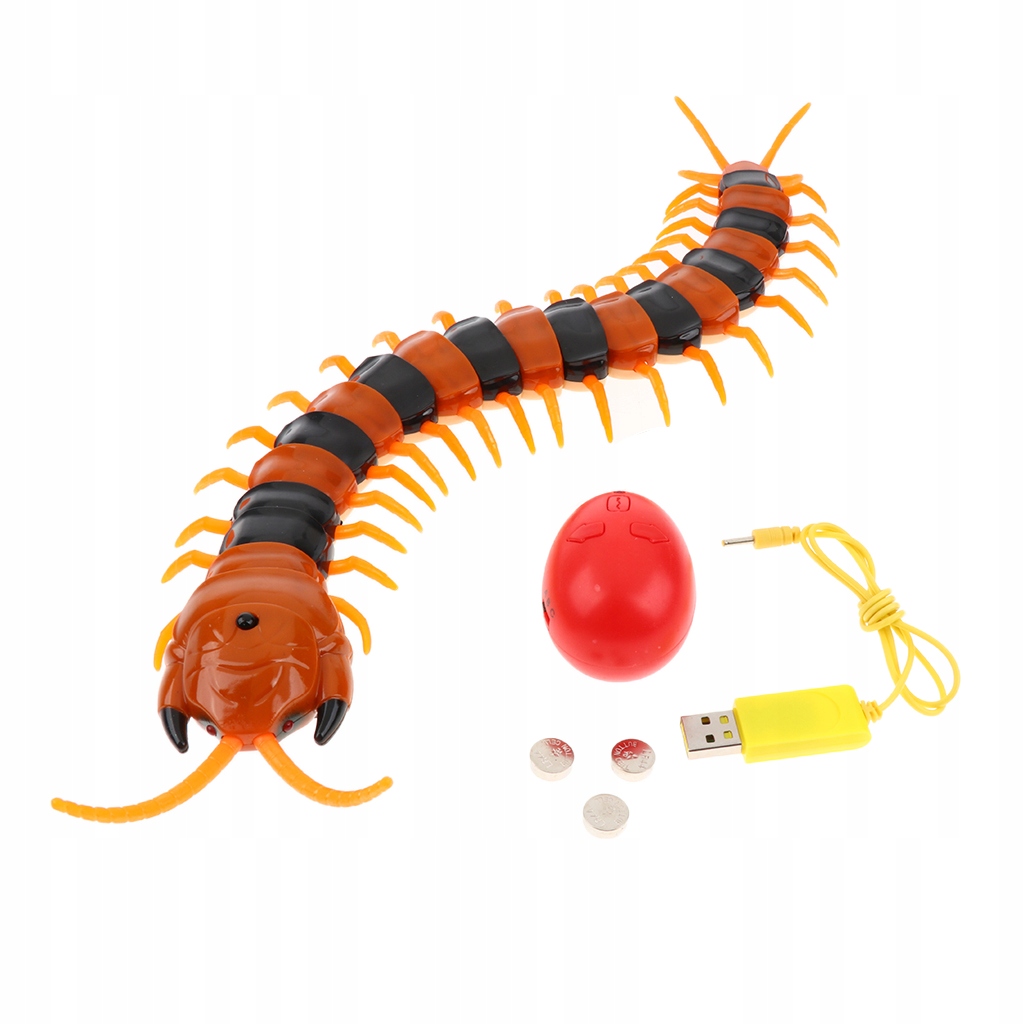 Halloweenský Rc infračervený dálkový ovladač Scolopendra Creepy crawly
