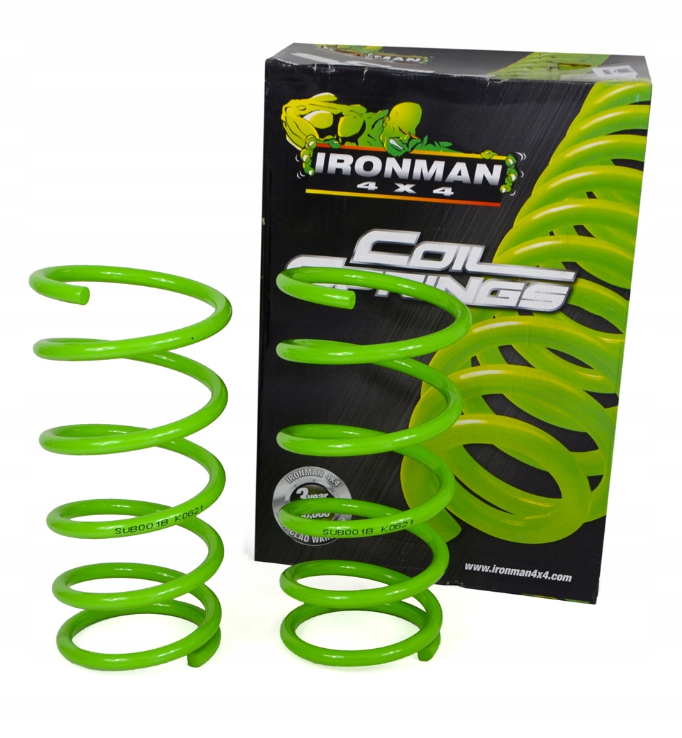 SUB001B - Пружини передні + 35мм SUBARU FORESTER 97-02 + 50кг