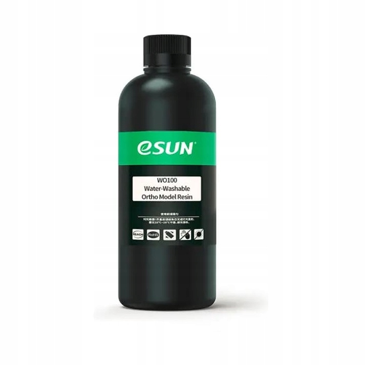 eSun pryskyřice WO100 Water Washable Ortho Model Resin hnědá 500 g