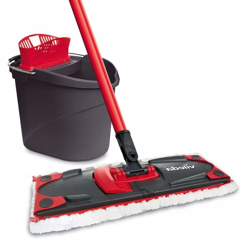Levně Mop Vileda Ultramax Plochý Set S Kbelíkem Ždímačem