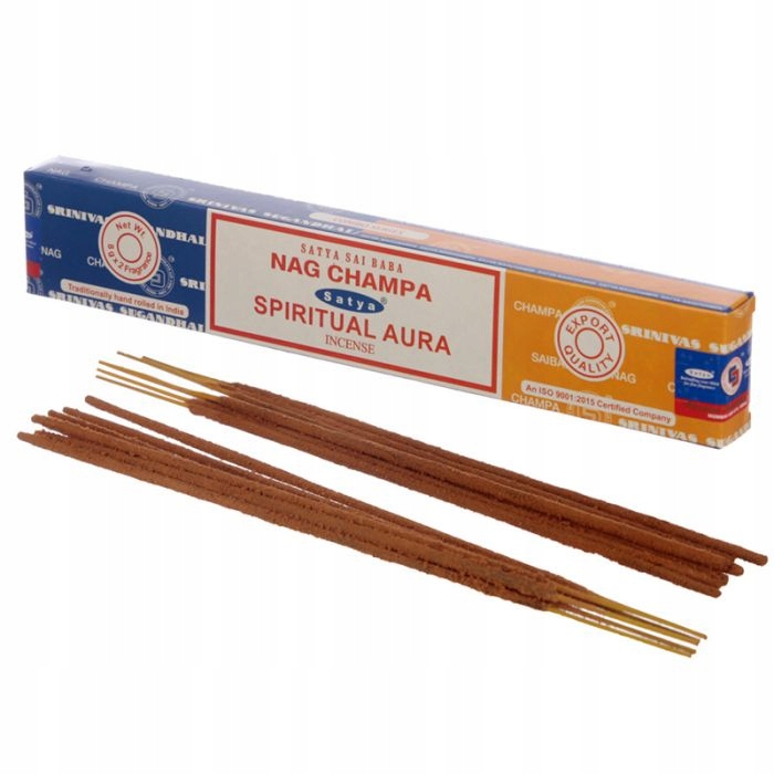 

Kadzidełka Satya Nag Champa & Duchowa Aura