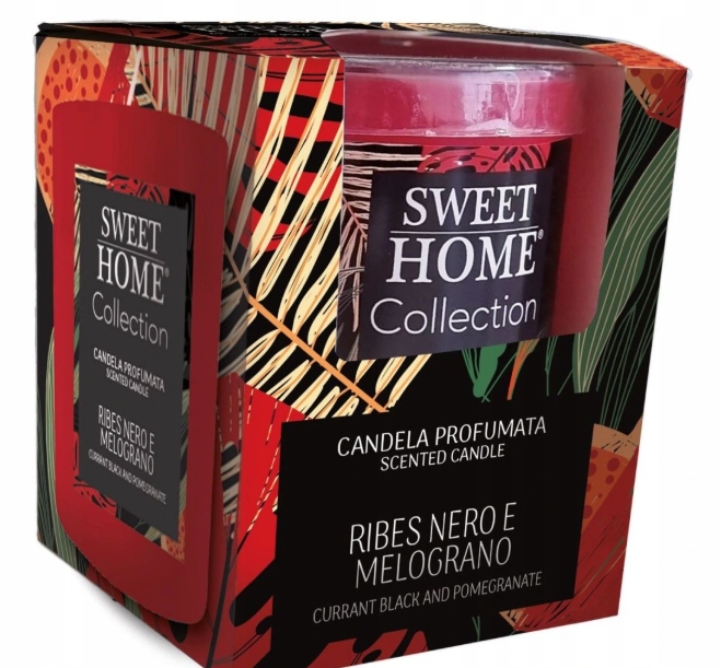 SWEET HOME ŚWIECA ZAPACHOWA GRANAT 110 G
