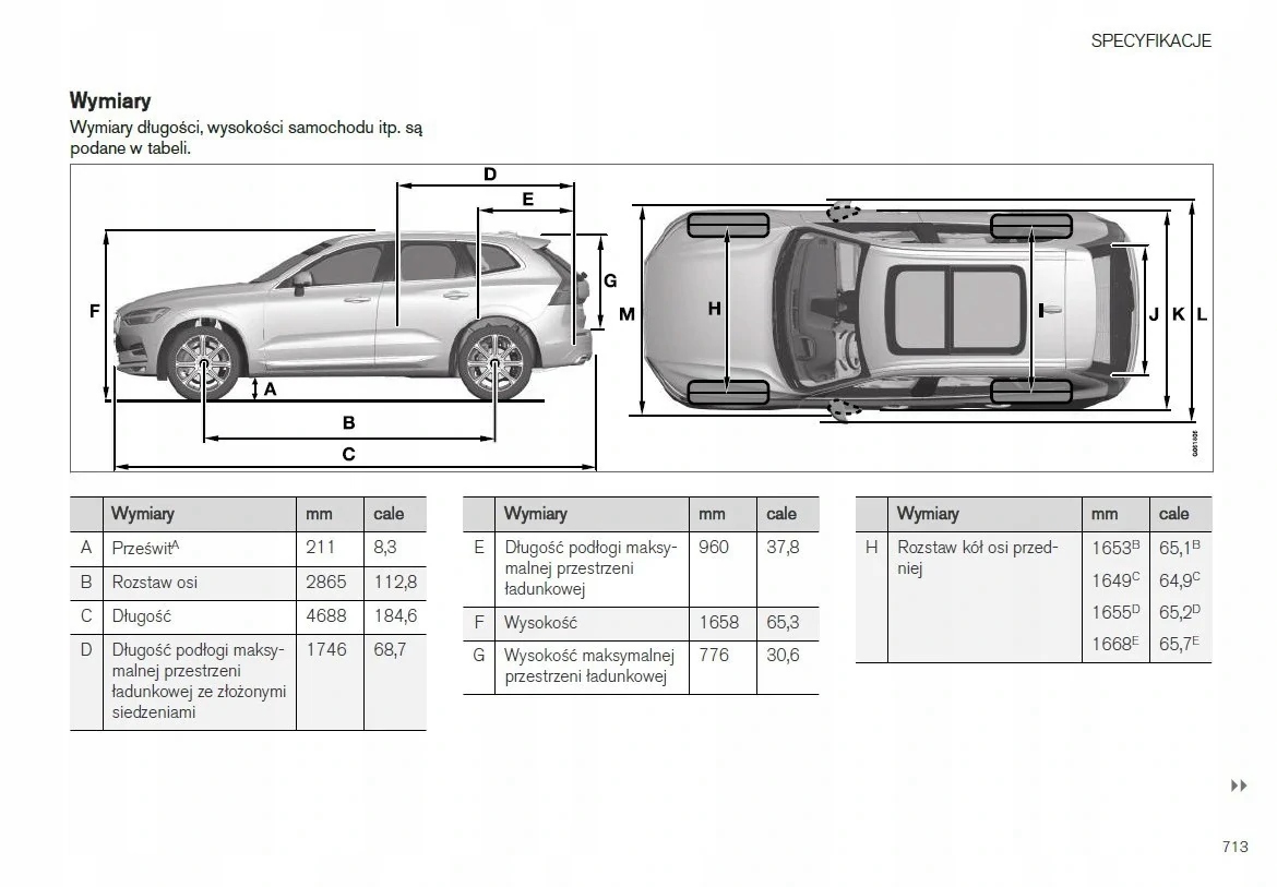Volvo XC60 2017 - 2023 Instrukcja Obsługi Marka Volvo