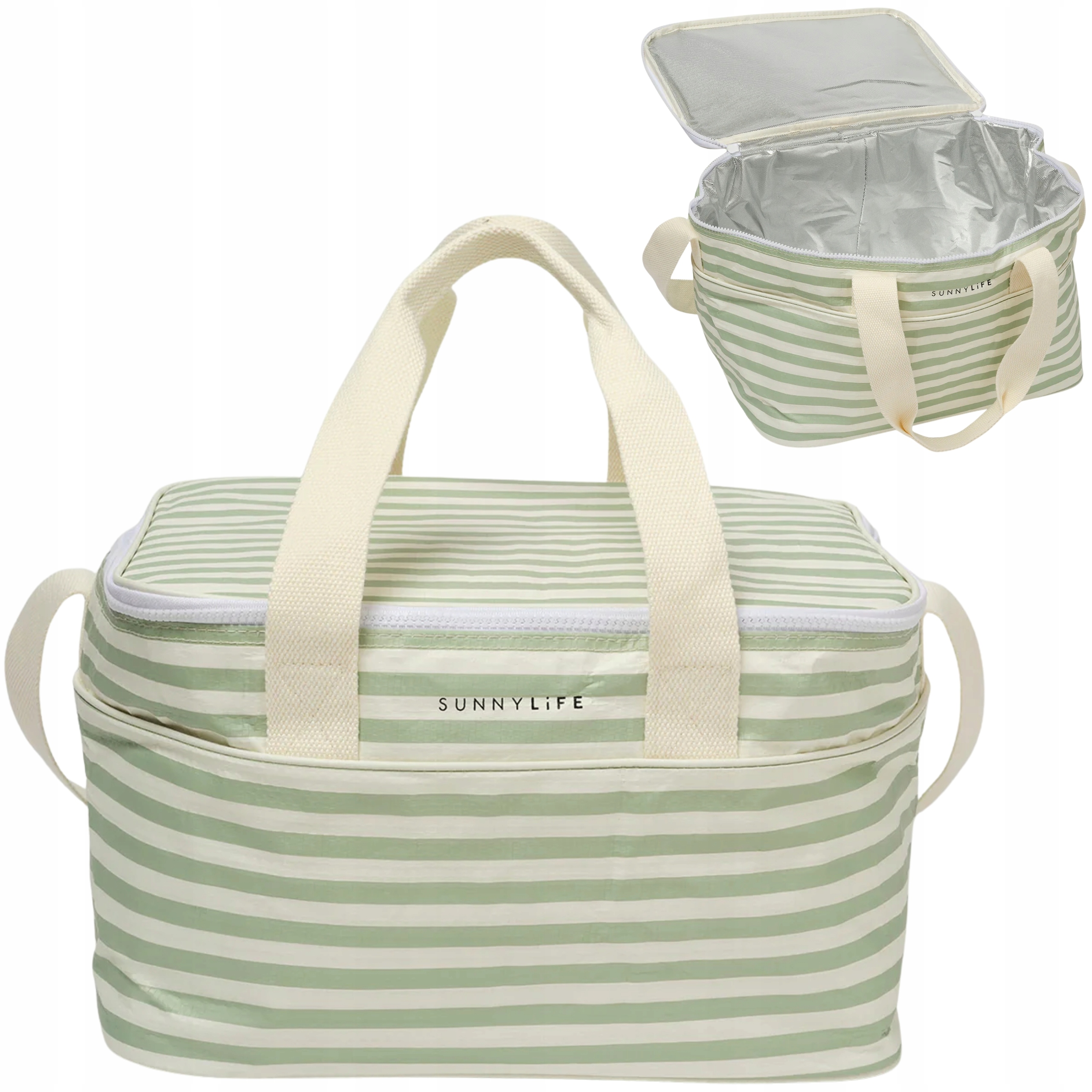 Termotaška na teplo 18,7 l, studená, skládací do popruhů SUNNYLiFE – Sea Sage