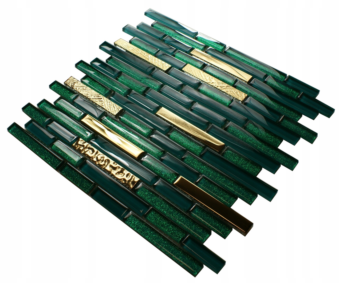 Mozaika szklana seledyn Englass , Aliseda Goldagat Typ mozaika