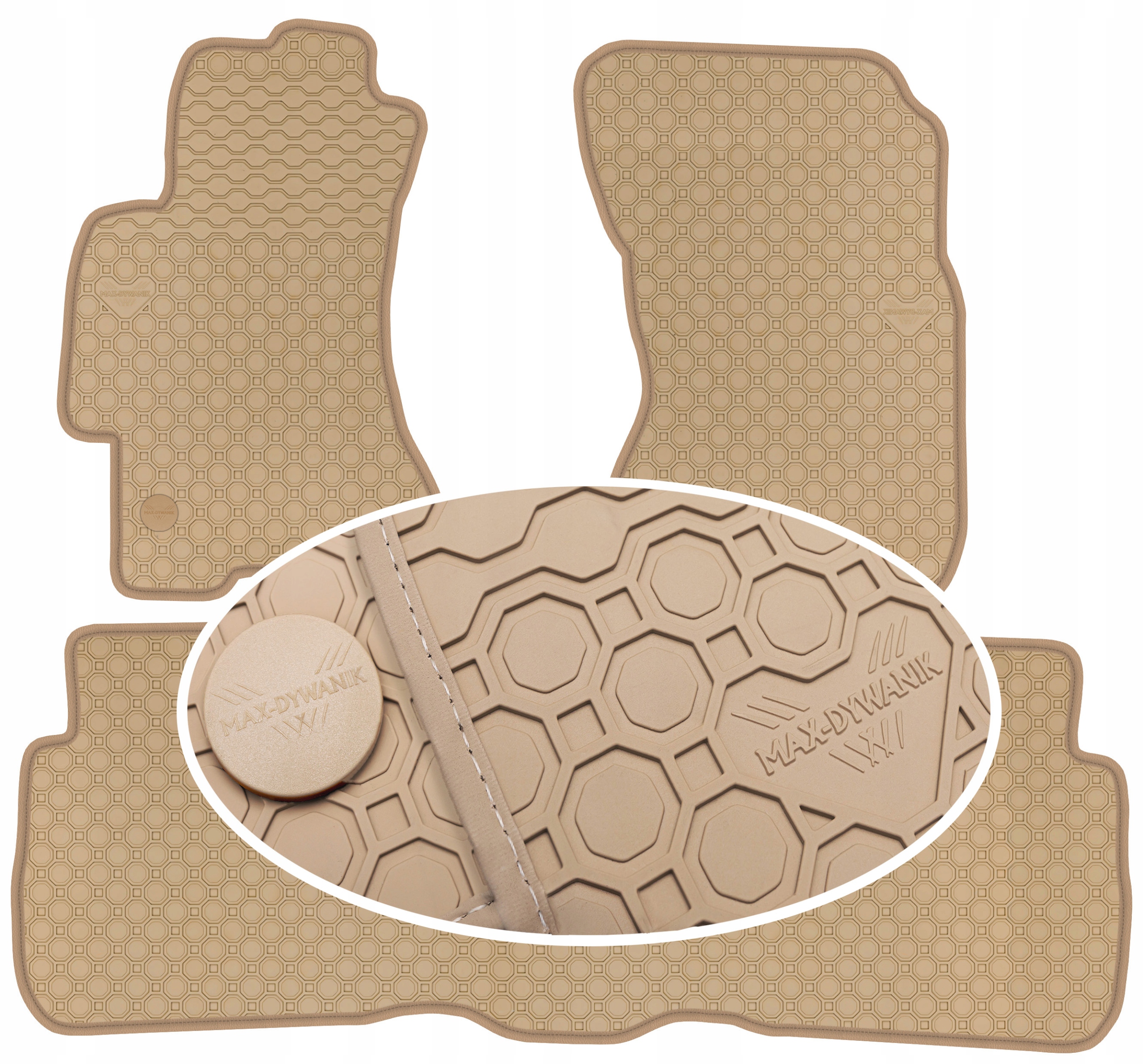 Subaru Outback III 2005-2009 Gumové rohože PrimeLiner