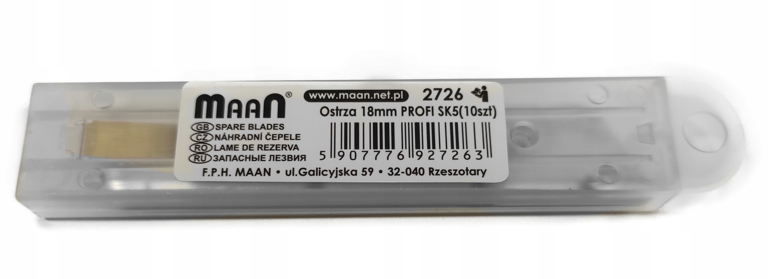 

Ostrza wymienne łamane Profi Sk5 18 mm 10szt