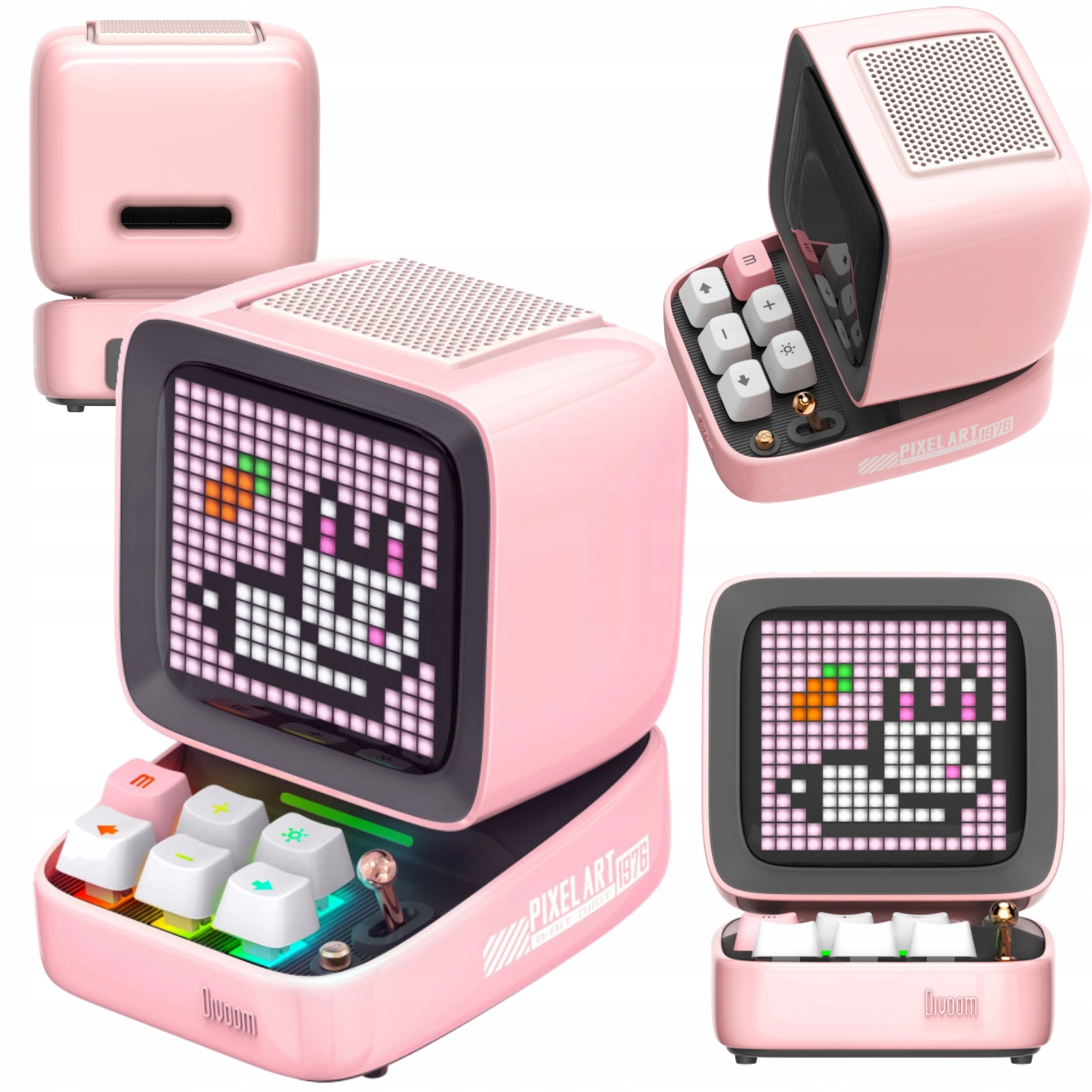 

Głośnik bluetooth pixel art Rgb retro Divoom Ditoo