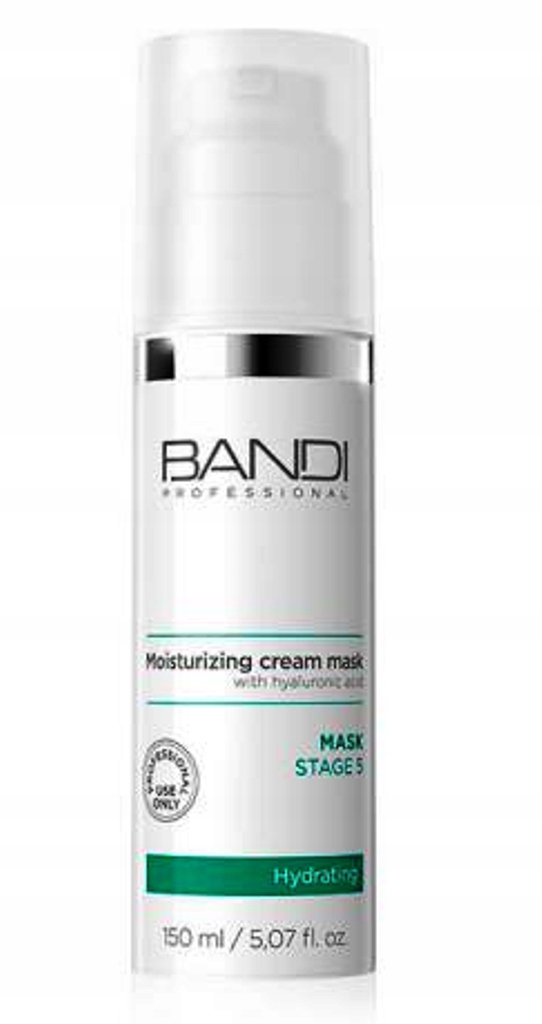 Bandi Kremowa Maska Nawilżająca Z Kwasem Hialuronowym 150ml