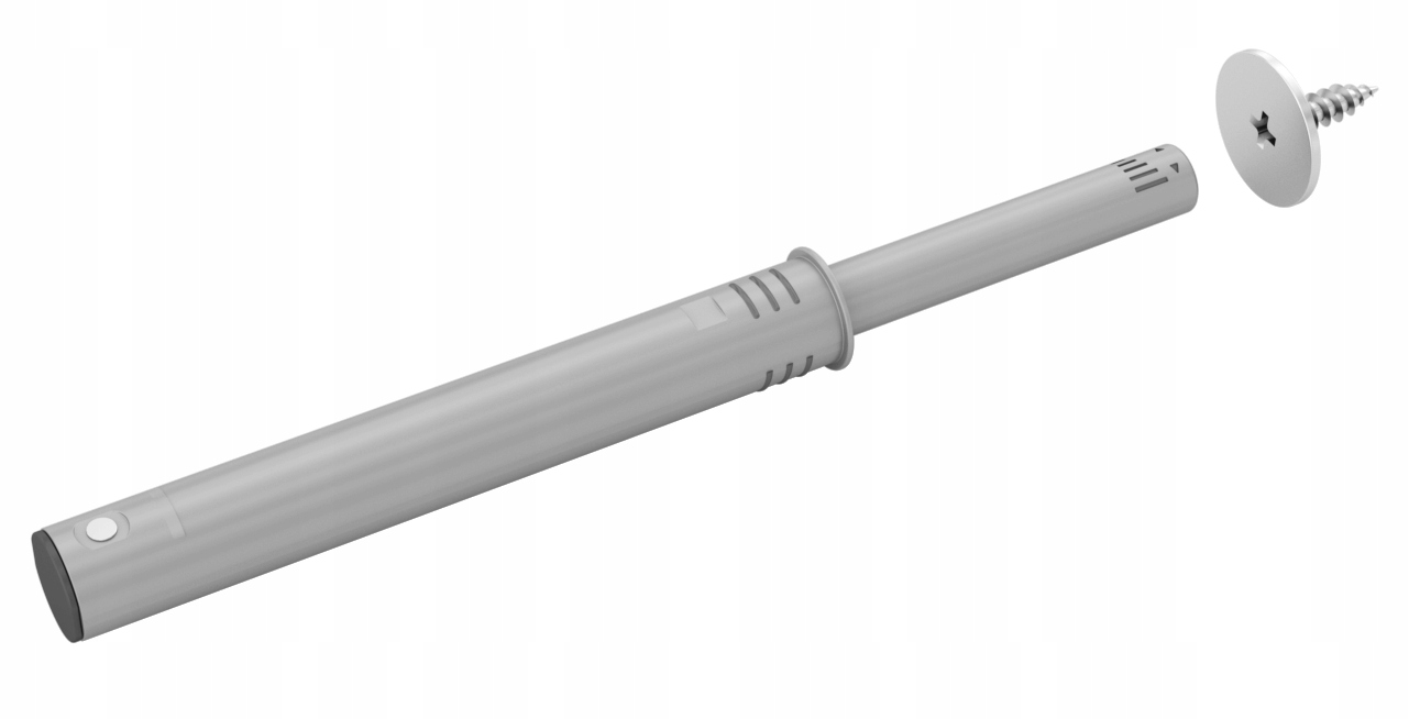 Odbojnik amortyzator do frontów wpuszczany magnes szary - ADF12 AMIX