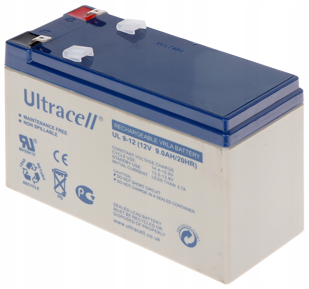 

Akumulator Ul 9-12 Ultracell 12V/9AH-UL