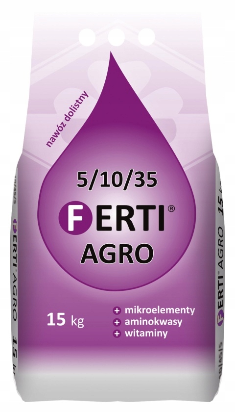 

Ferti Agro 5-10-35+Mikro+Wit+Amin 15 kg Intermag
