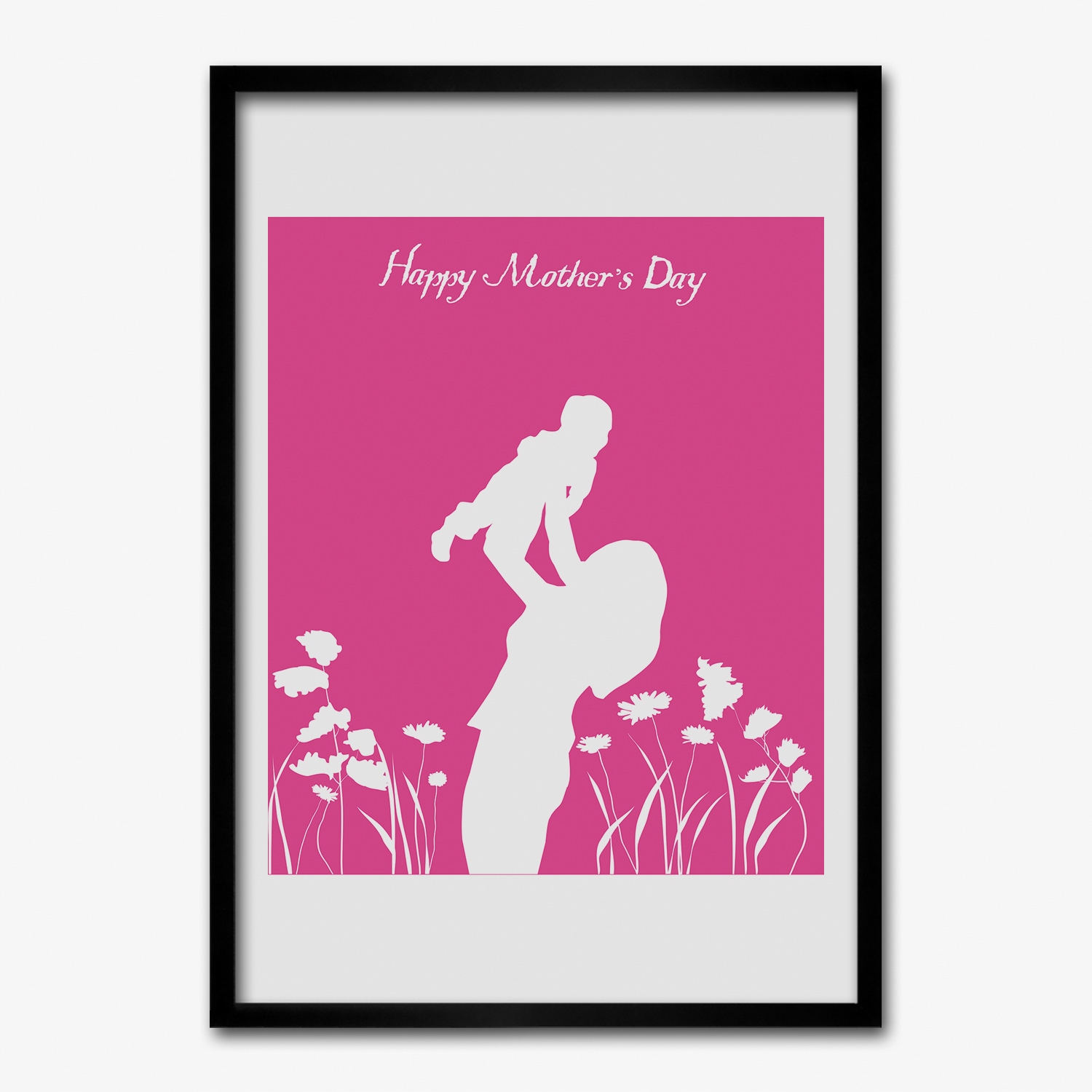 Falikép keretben Anyák napi képeslap 70x100
