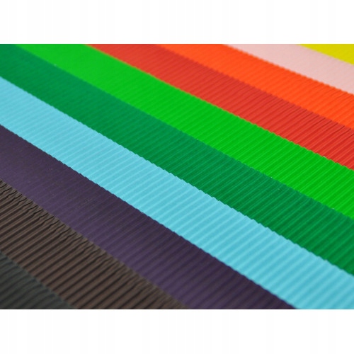 

Tektura falista 25 x 35 cm mix kolorów, 10 ark.