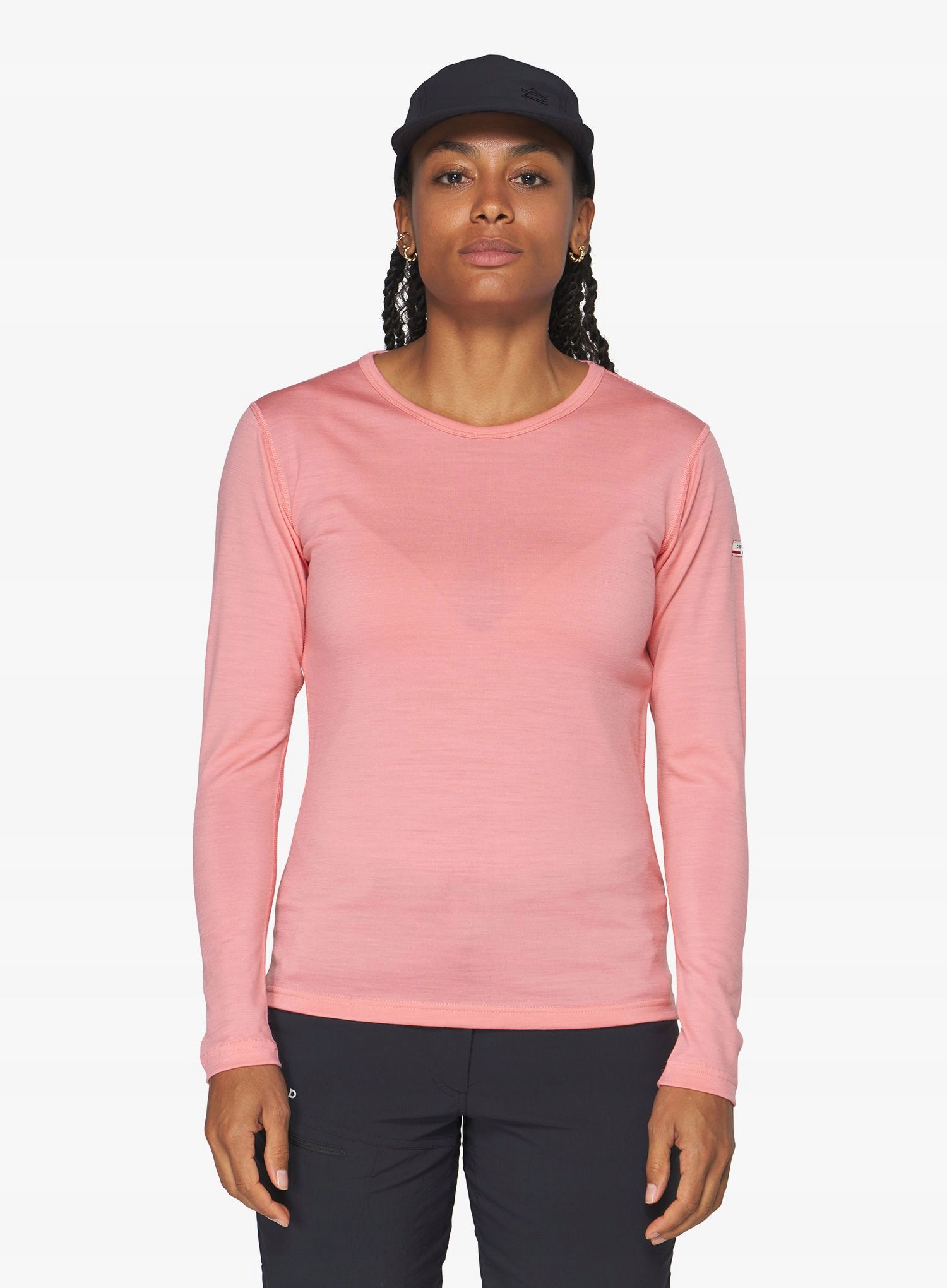 Bluza termoaktywna damska Devold Breeze Plus Merino 200 Shirt apricot M