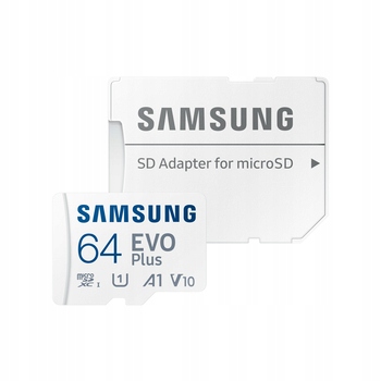 Karta pamięci microSD z adapterem Samsung EVO Plus 64GB