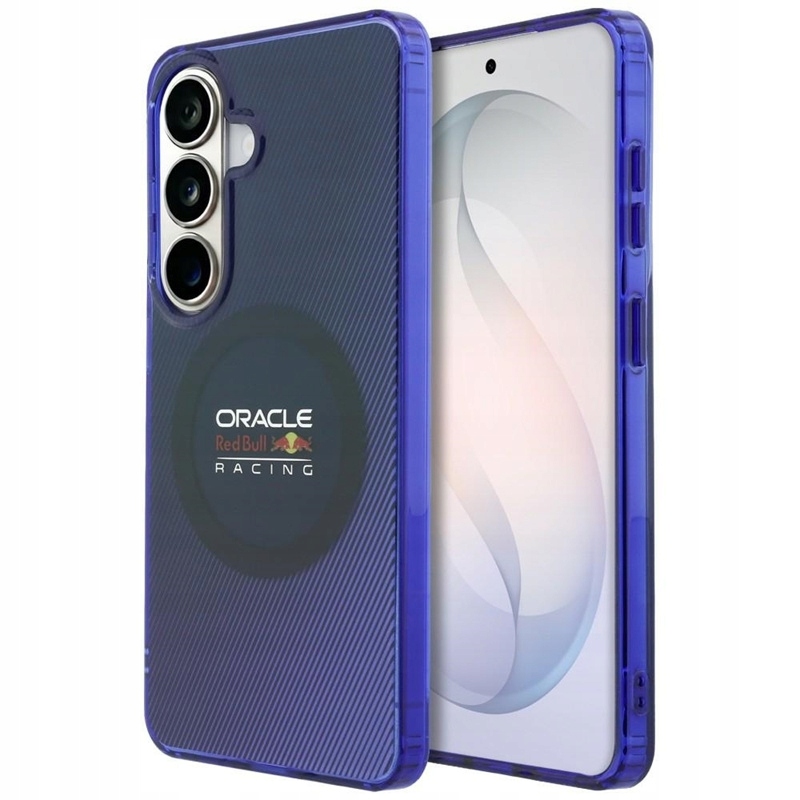 Pouzdro Red Bull pro Galaxy S26 MagSafe Double Layer Blended Originální modré