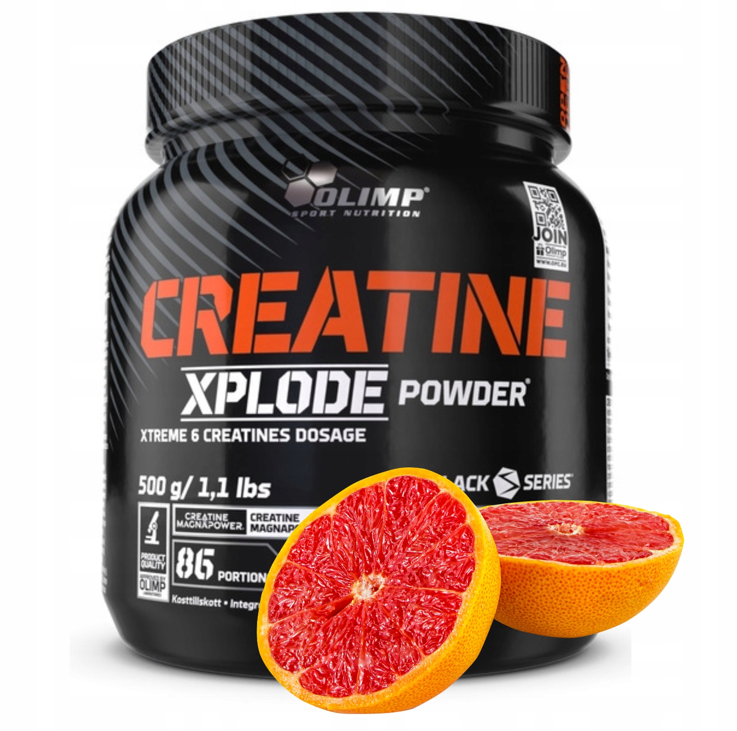 Olimp Creatine Xplode Powder 500 g Grapefruit Kreatin Stack Kreatin