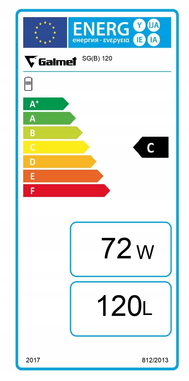 GALMET BUFOR CIEPŁA 120 BOJLER ZBIORNIK CO WISZĄCY Kod producenta 70-127000