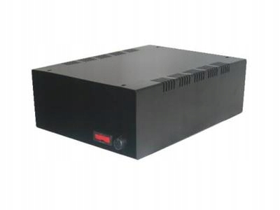 T73 Kovová skříň 180x80x240 mm h=80 mm černá T-73