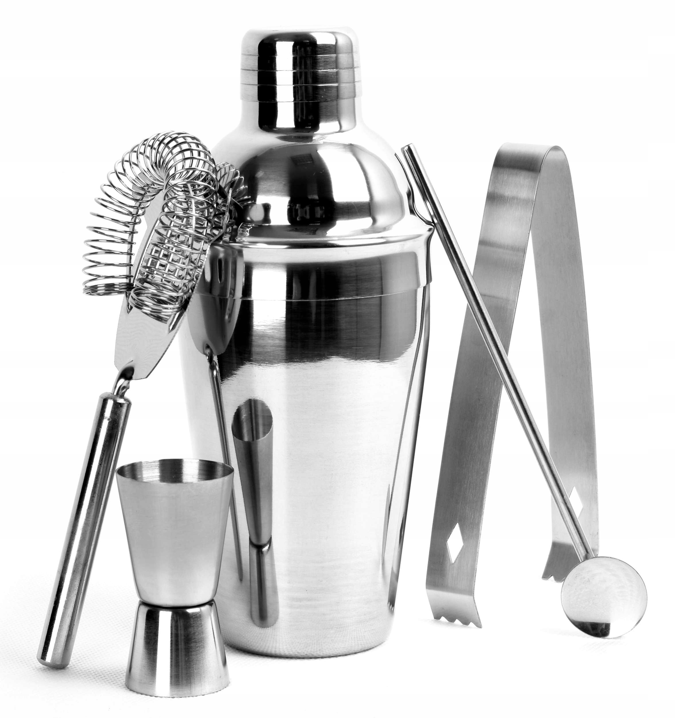 

Zestaw Barmański Do Drinków Shaker 500 ml 5 el.