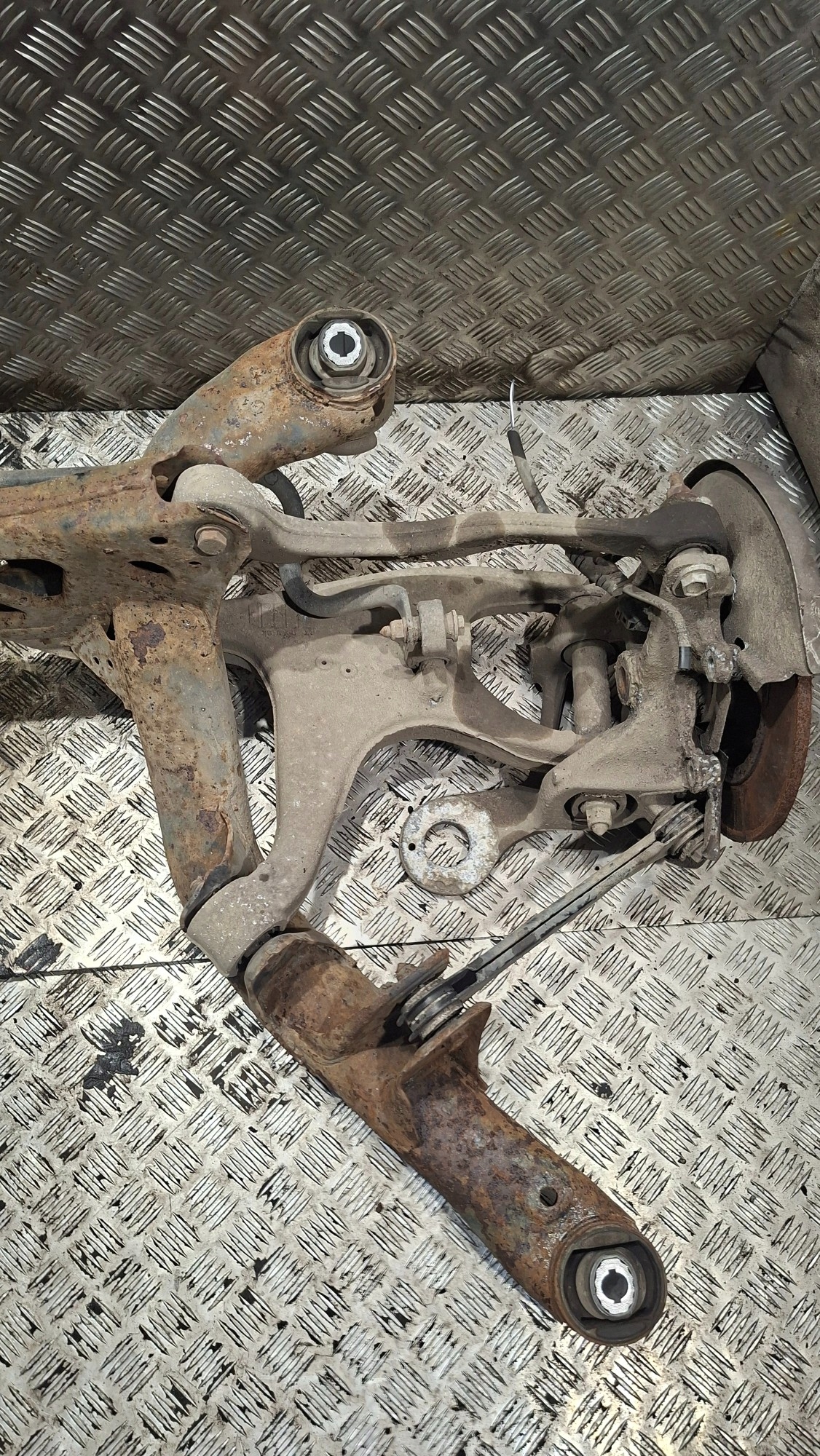 sider axle beam springing rear part AUDI A4 B8 AVANT