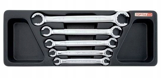KLUCZE OCZKOWE Otwarte 8-22mm TOPTUL GAAT0502