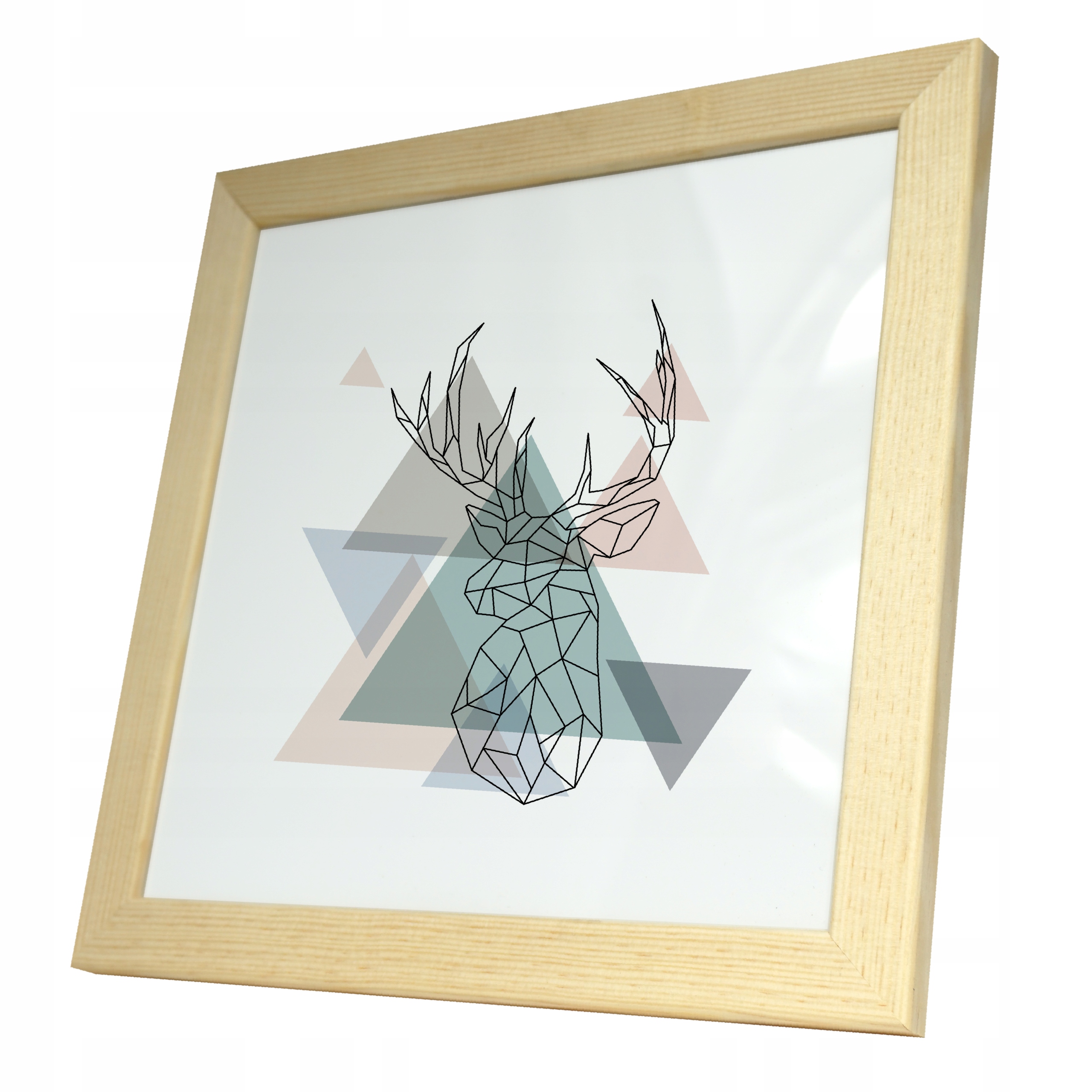 

Foto ramka na zdjęcie 30x30 Sosna Surowe Drewno