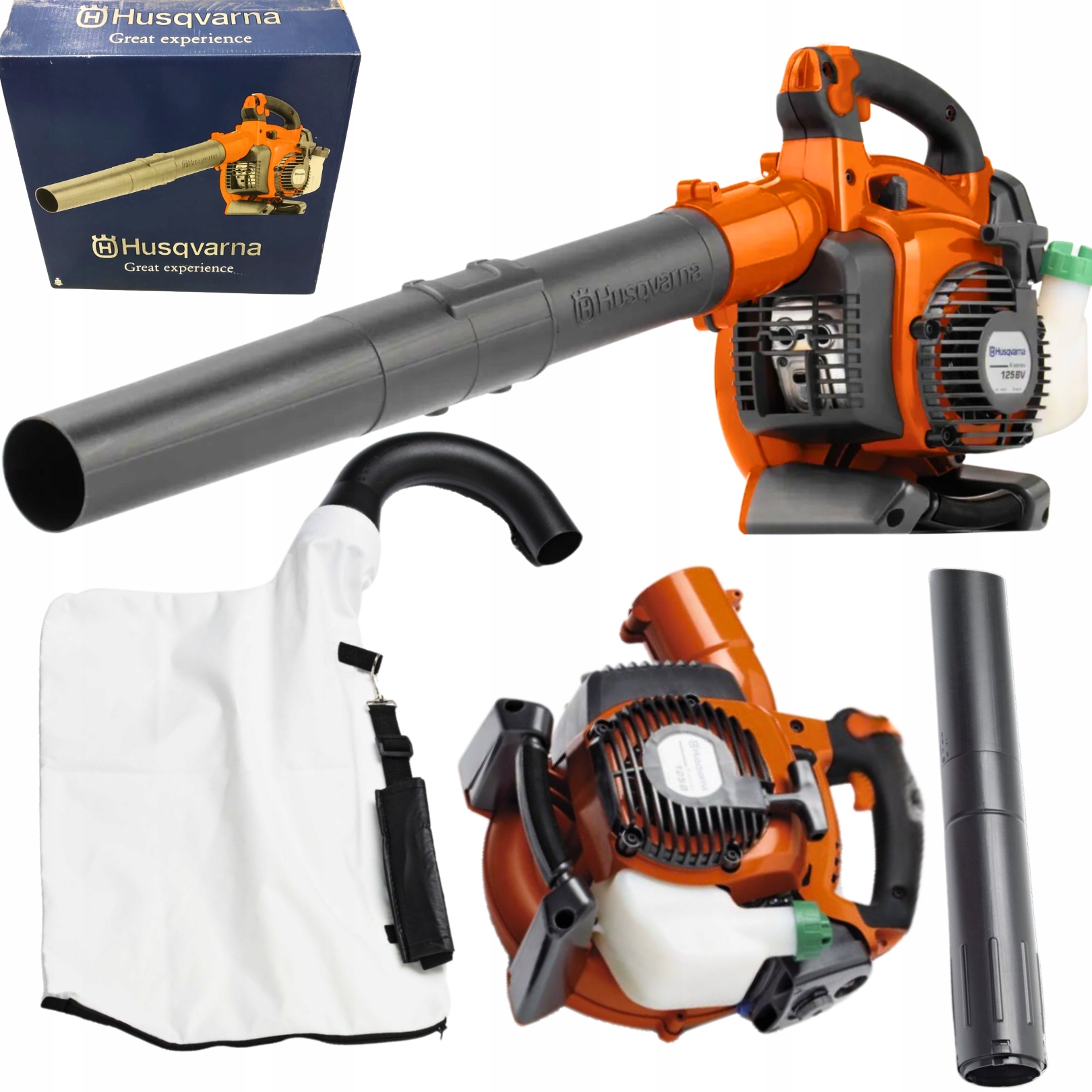 Husqvarna 125 Bvx Dmuchawa spalinowa 1,1 Km 952715645 Worek Do Odkurzacza