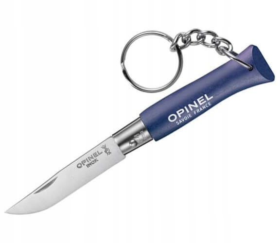 Opinel Nóż składany breloczek 5 cm N°04 ciemnoniebieski Colorama