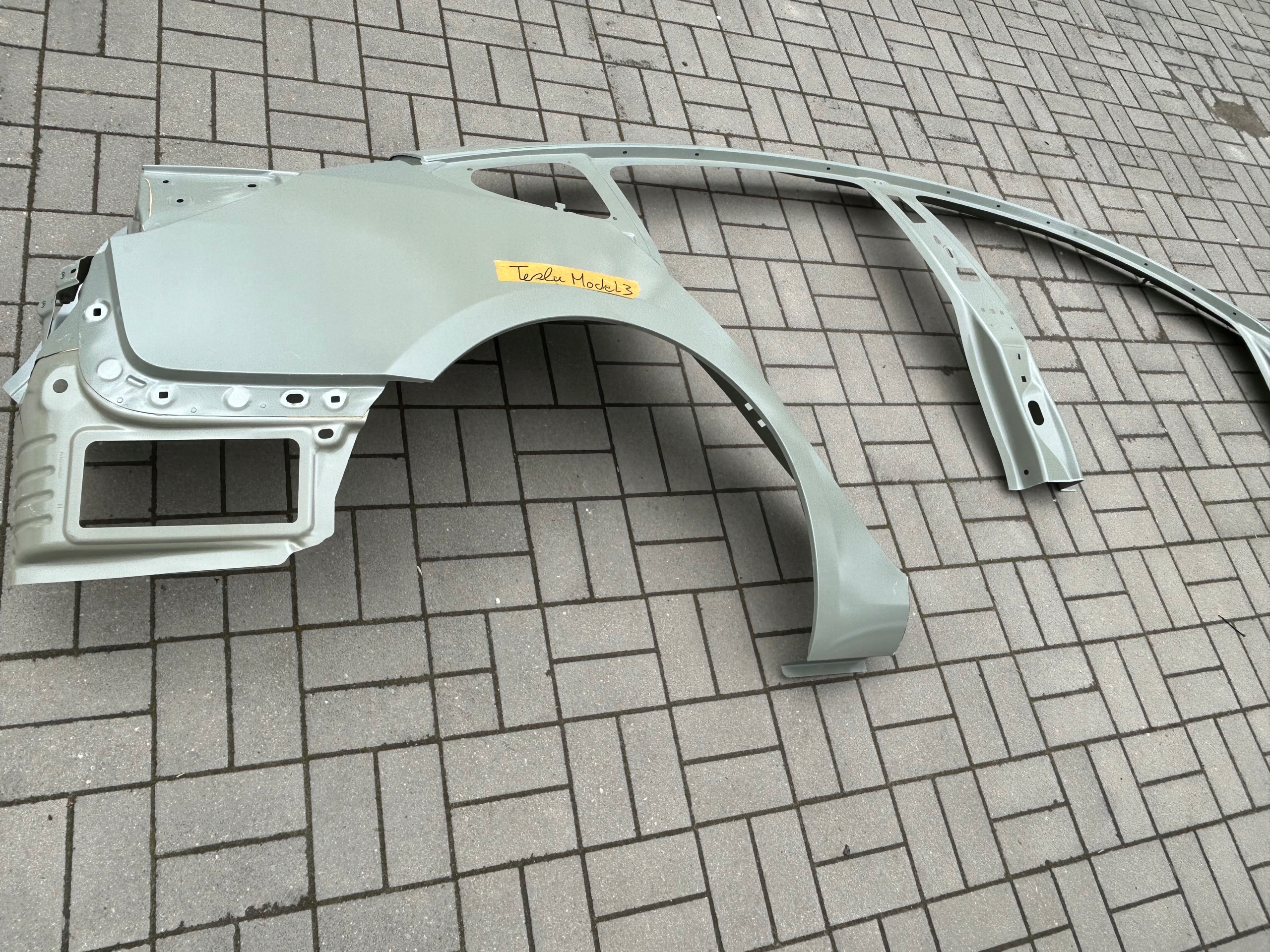 Tesla Model 3 fender rear part prway bok pillar